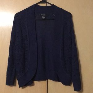 Navy Blue Cardigan